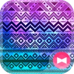 tribal galaxy theme android application logo